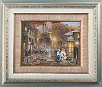 Гравюра на металле «Старый город»