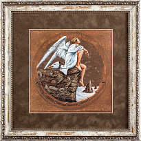 Гравюра на металле «Чайка»