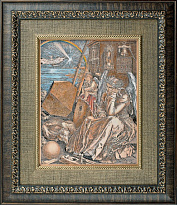 Гравюра на металле «Меланхолия»