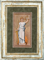 Гравюра на металле «Богиня Фемида»