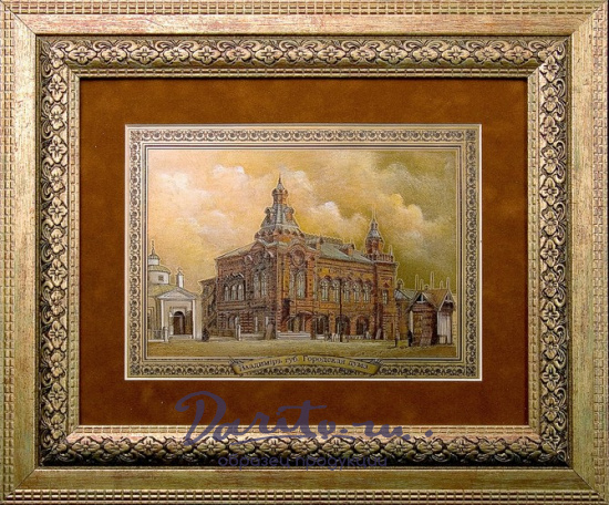 Гравюра на металле «Городская дума. Владимир»