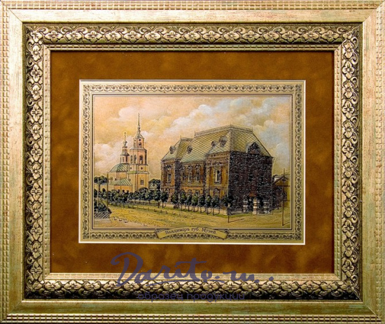 Гравюра на металле «Музей Владимира»