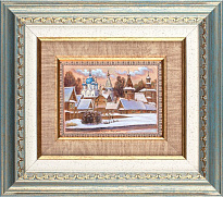 Гравюра на металле «Вид с реки. Суздаль»