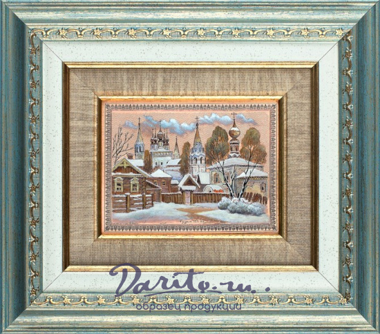 Гравюра на металле «Суздаль 19 век»