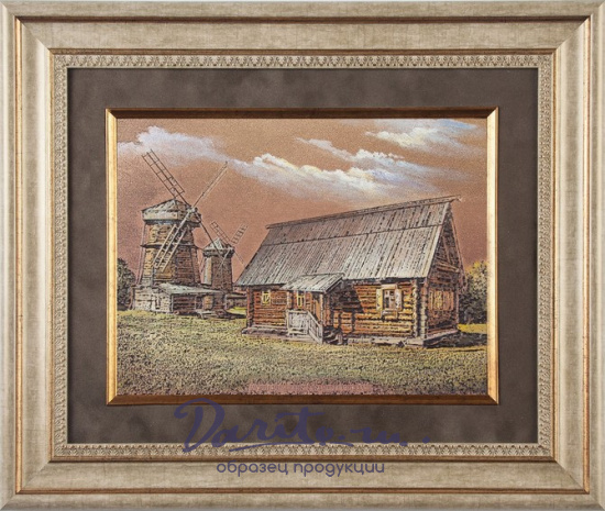 Гравюра на металле «Музей деревянного зодчества. Суздаль»