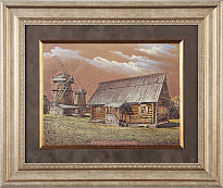 Гравюра на металле «Музей деревянного зодчества. Суздаль»