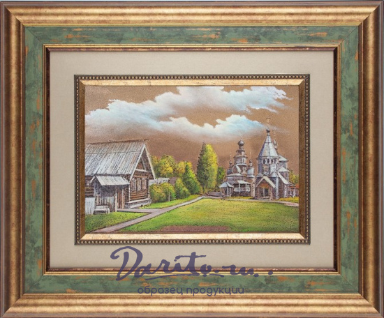 Гравюра на металле «Музей деревянного зодчества. Суздаль»