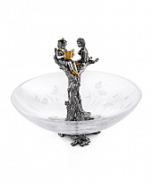 Конфетница хрустальная «Ромашка»