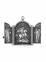 Малый складень «Георгий Победоносец»