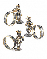 Набор колец для салфеток «Скоморохи»