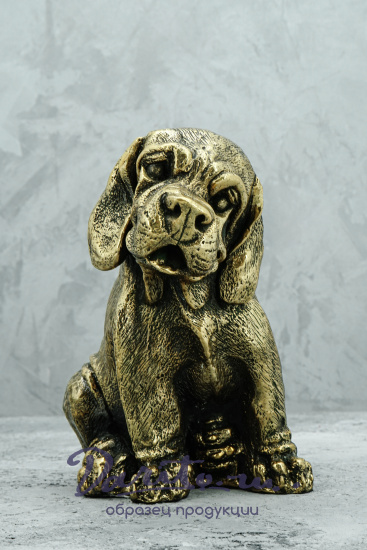 Скульптура из бронзы «Щенок»