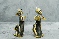 Подарочный набор из бронзы «Флирт»