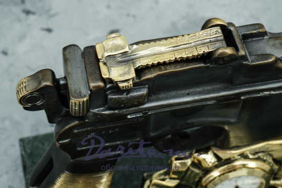 Письменный набор из бронзы «Маузер»