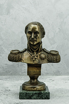 Бюст из бронзы «Платов М.И. 1812»