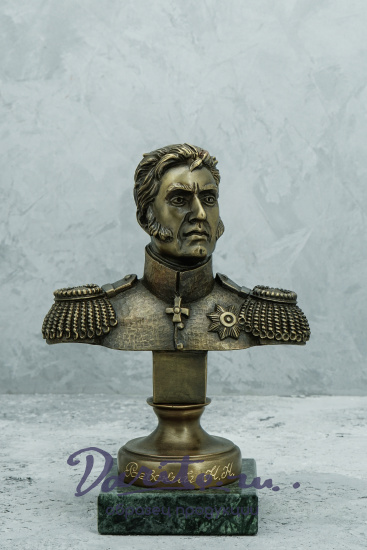 Бюст из бронзы «Раевский Н.Н.»