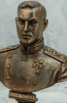 Бюст из бронзы «Рокоссовский К.К.»