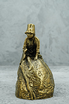 Колокольчик из бронзы «Мальчик на стоге»