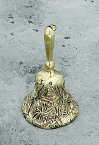 Колокольчик из бронзы «Цветочный»