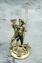 Скульптура из бронзы «Рыбачок»