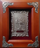 Деревянная ключница малая «Денежное дерево»