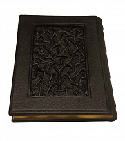Библия в гравюрах Гюстава Доре в кожаном переплете с металлической накладкой