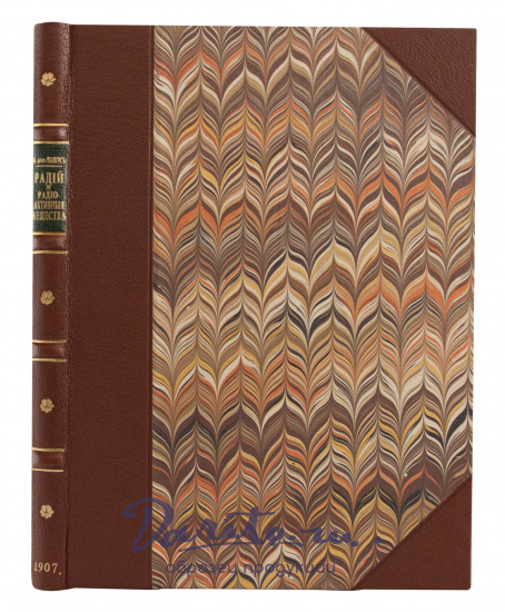 Антикварная книга «Радий и радиоактивные вещества»