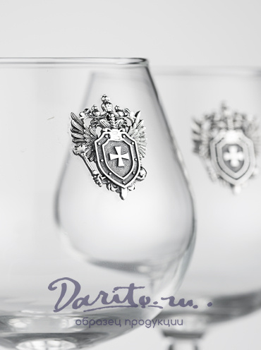 Коньячные фужеры «Погранвойска»