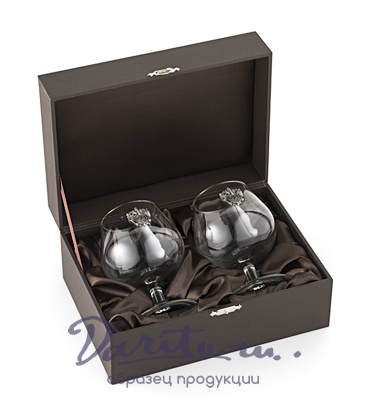 Коньячные фужеры «Погранвойска»