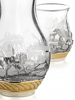 Кувшин со стаканами «Наша ферма»