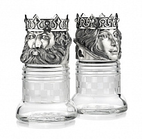 Набор для специй «Шахматные король и королева»