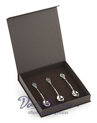 Набор серебряных ложек «Чекисты»