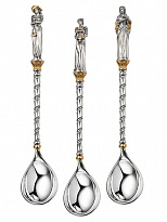 Набор серебряных ложек  «Три сестры»