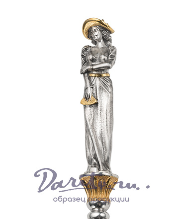 Набор серебряных ложек  «Три сестры»