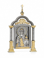 Парадная икона «Святая Ольга»