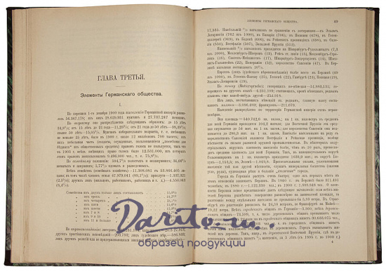 Антикварная книга «Германия и её политическая жизнь»