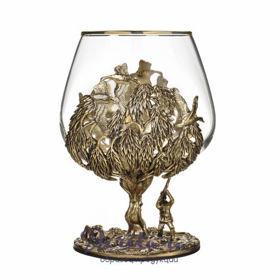 Коньячный бокал «Охота на уток»