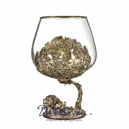 Коньячный бокал «Дикий кабан»