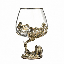 Коньячный бокал «Медведь»