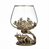 Коньячный бокал «Охота на оленя»