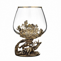 Коньячный бокал «Охота на оленя»