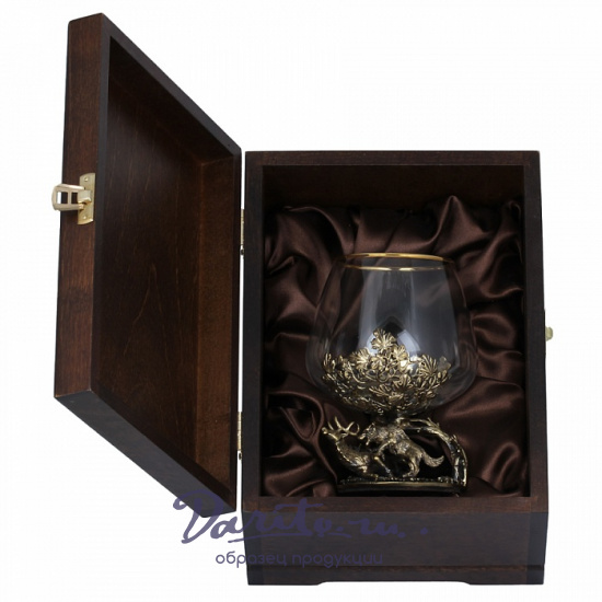 Коньячный бокал «Охота на оленя»