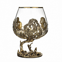 Коньячный бокал «Рыбак. Щука»