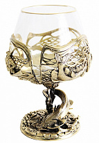 Коньячный бокал «Рыбалка. Сом»