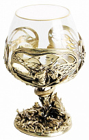 Коньячный бокал «Рыбалка. Сом»
