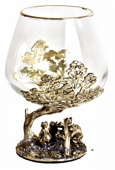 Коньячный бокал «Три Медведя»