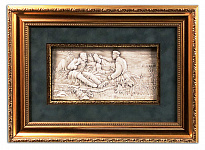 Панно подарочное «Охотники на привале»