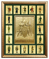 Панно подарочное «Русский воин»