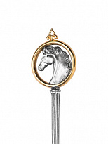 Чайная ложка  из серебра 925 пробы «Лошадь»