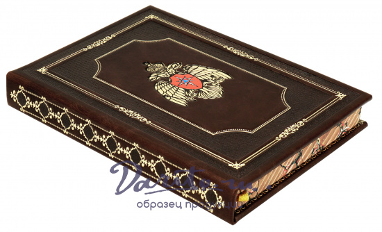 Подарочный ежедневник «Герб МЧС»