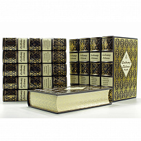 Собрание сочинений В. Набокова в 10-ти томах в кожаном переплете ручной работы